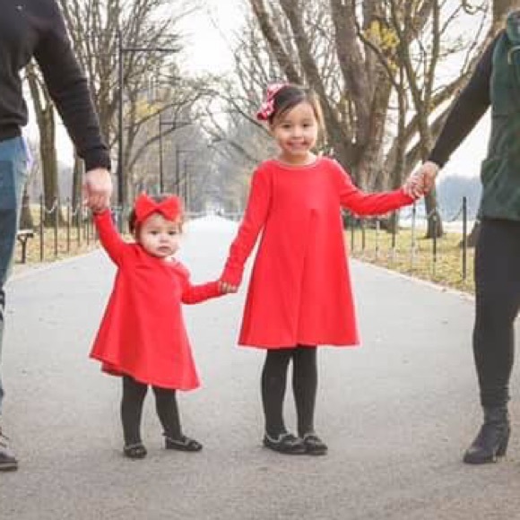Red Holiday Dress - Picture 2 of 6